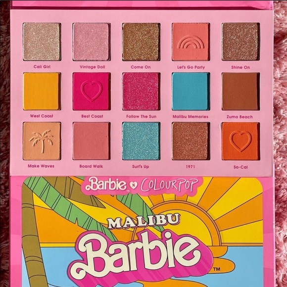 Colourpop Other - NWT EYESHADOW PALETTE ColourPop MALIBU BARBIE